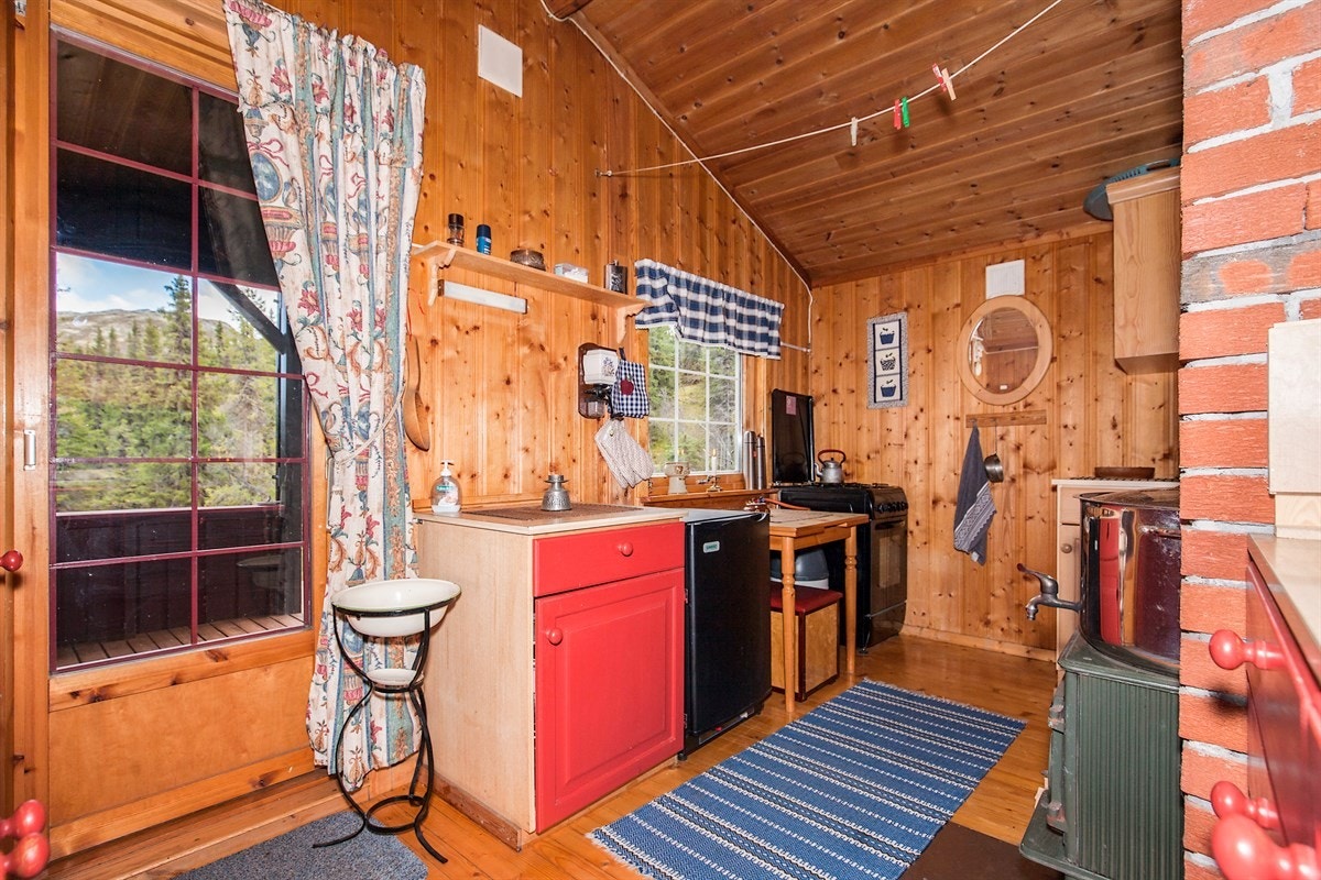 Komfyr og kjøleskap på gass Galleribilde