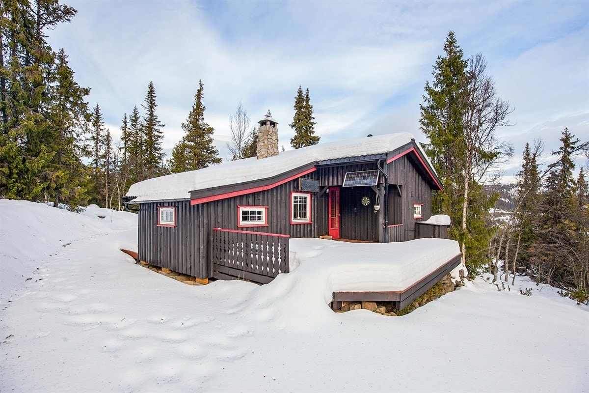 Koselig hytte Galleribilde