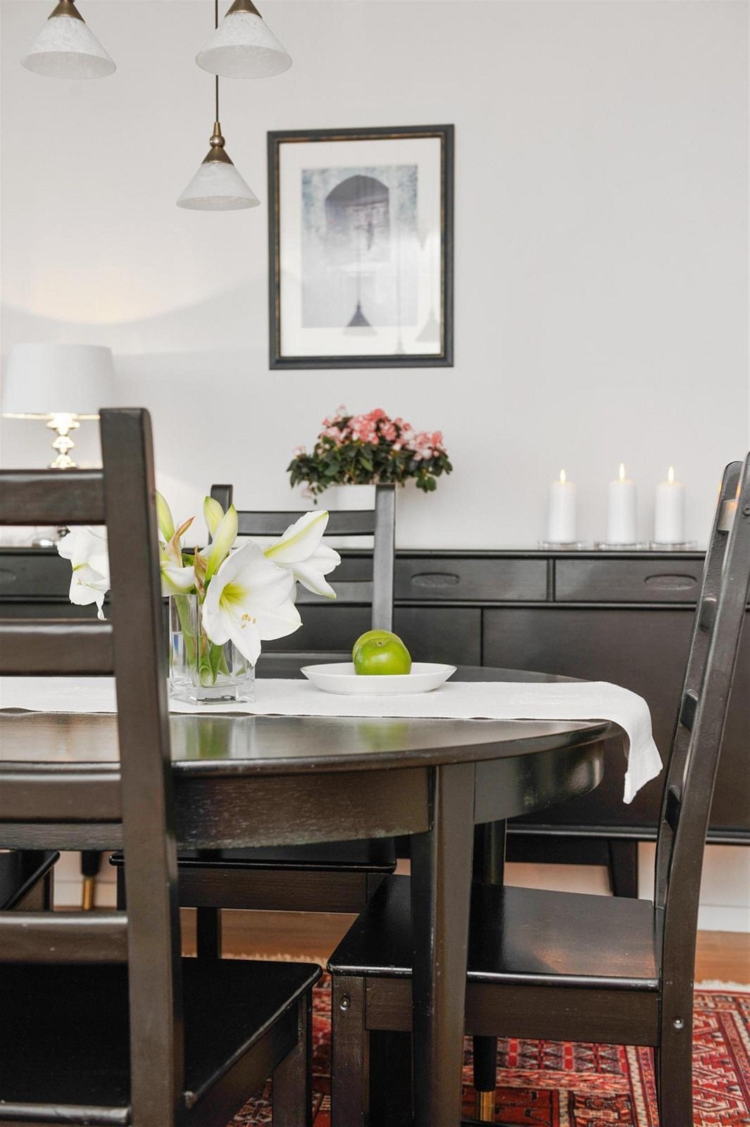 Hyggelig spiseplass Galleribilde