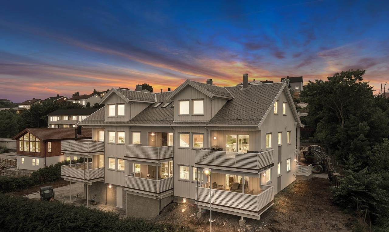 Skjærva Borettslag By Night Galleribilde