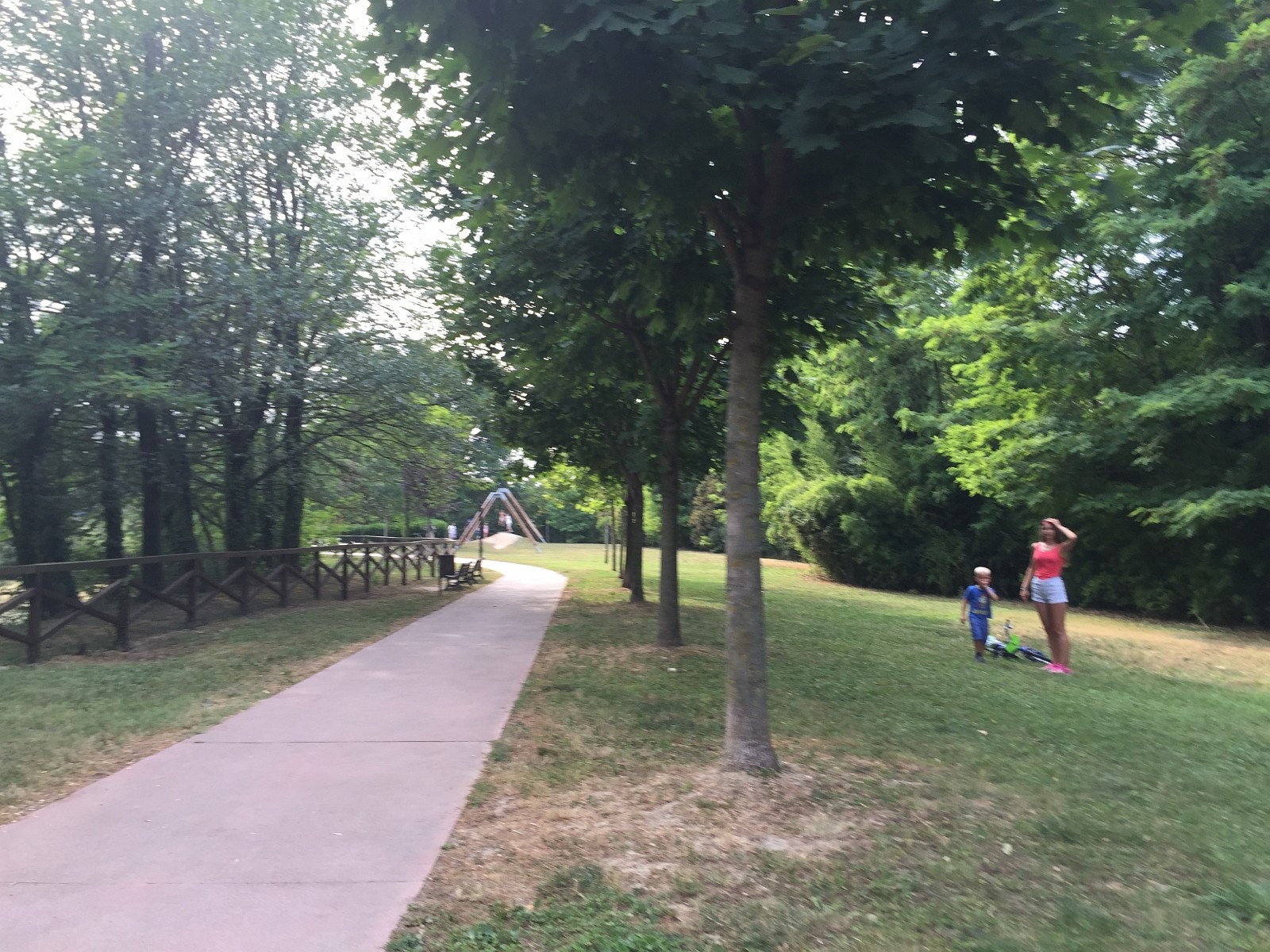 Park utenfor leiligheten Galleribilde