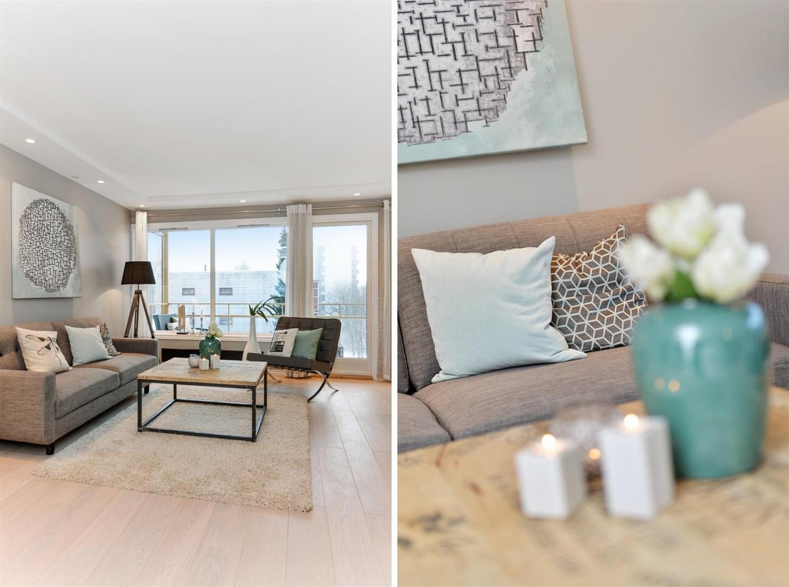 Boligen byr på store romslige rom med super planløsning som gjør at du får utnyttet hver eneste kvadratmeter. Her har du mange møbleringsmuligheter. Galleribilde