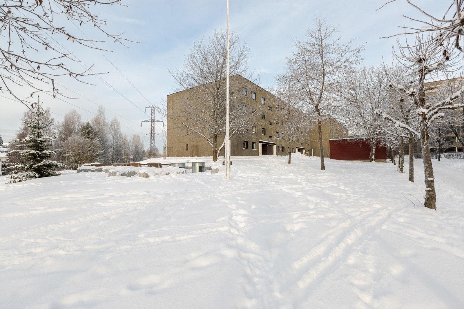 Fasade område. Galleribilde