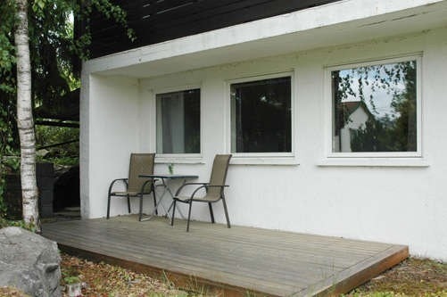 Koselig uteplass (ps vinduene er skiftet) Galleribilde