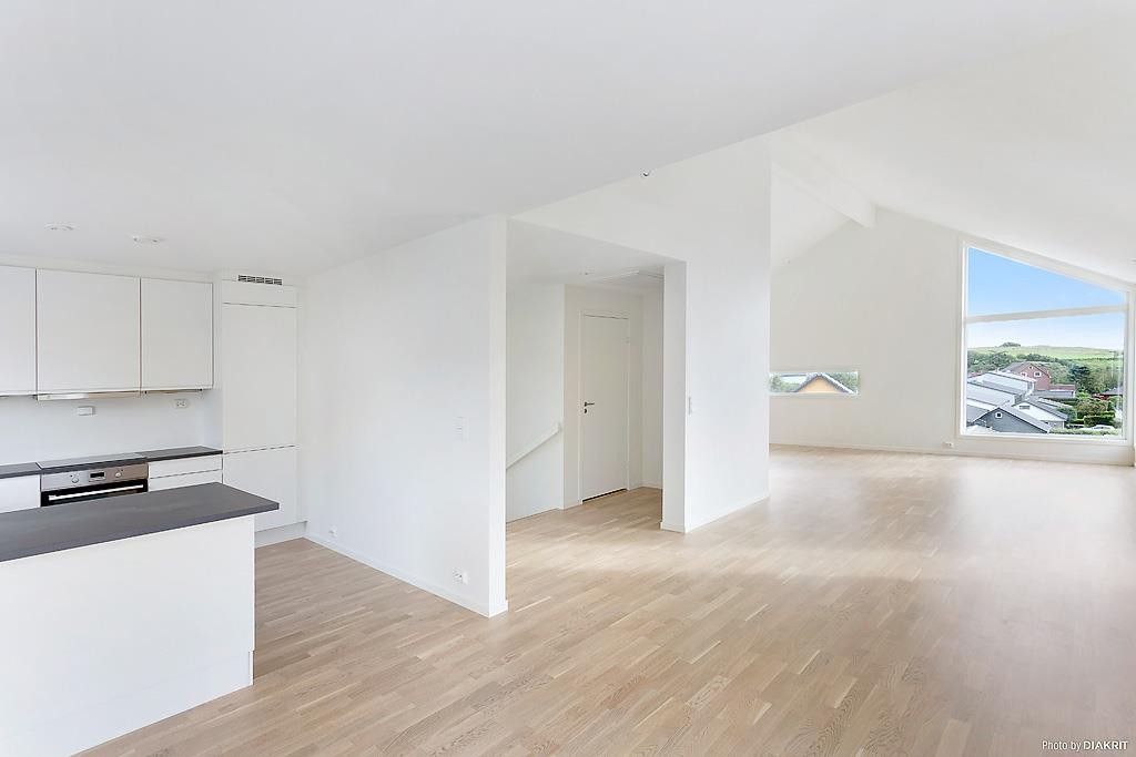 Åpen løsning mellom kjøkken og stue Galleribilde