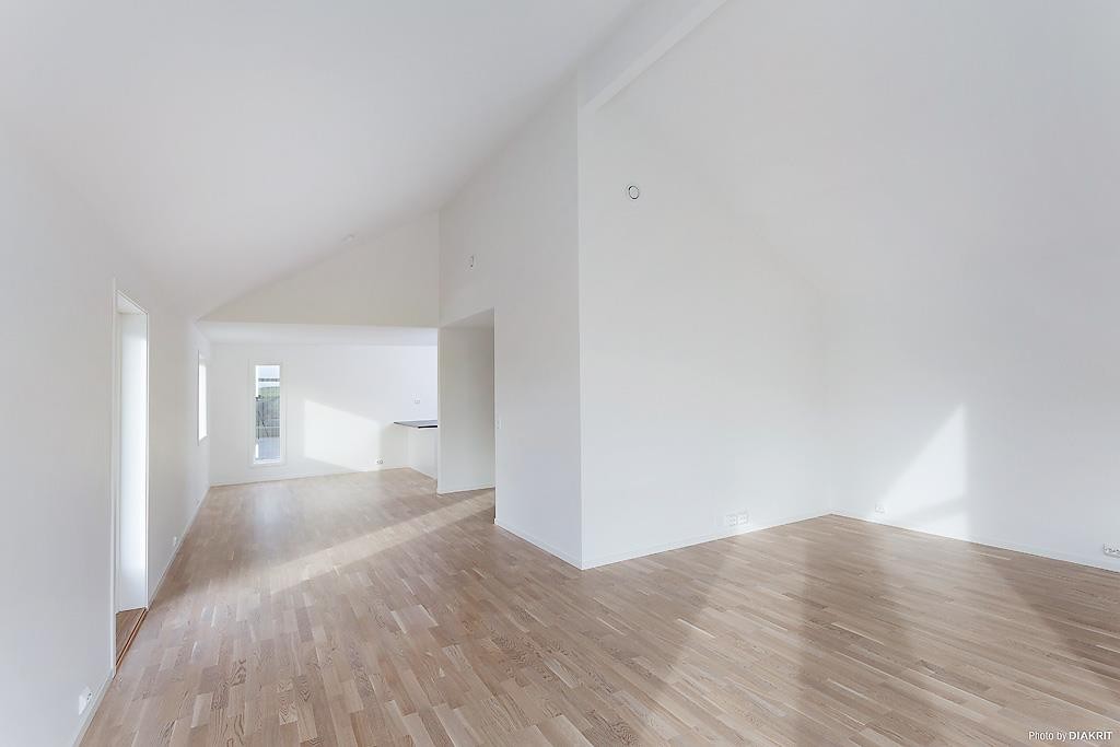 Stue, mot kjøkken. Galleribilde