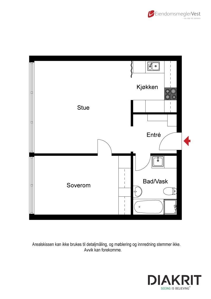 Planskisse Galleribilde