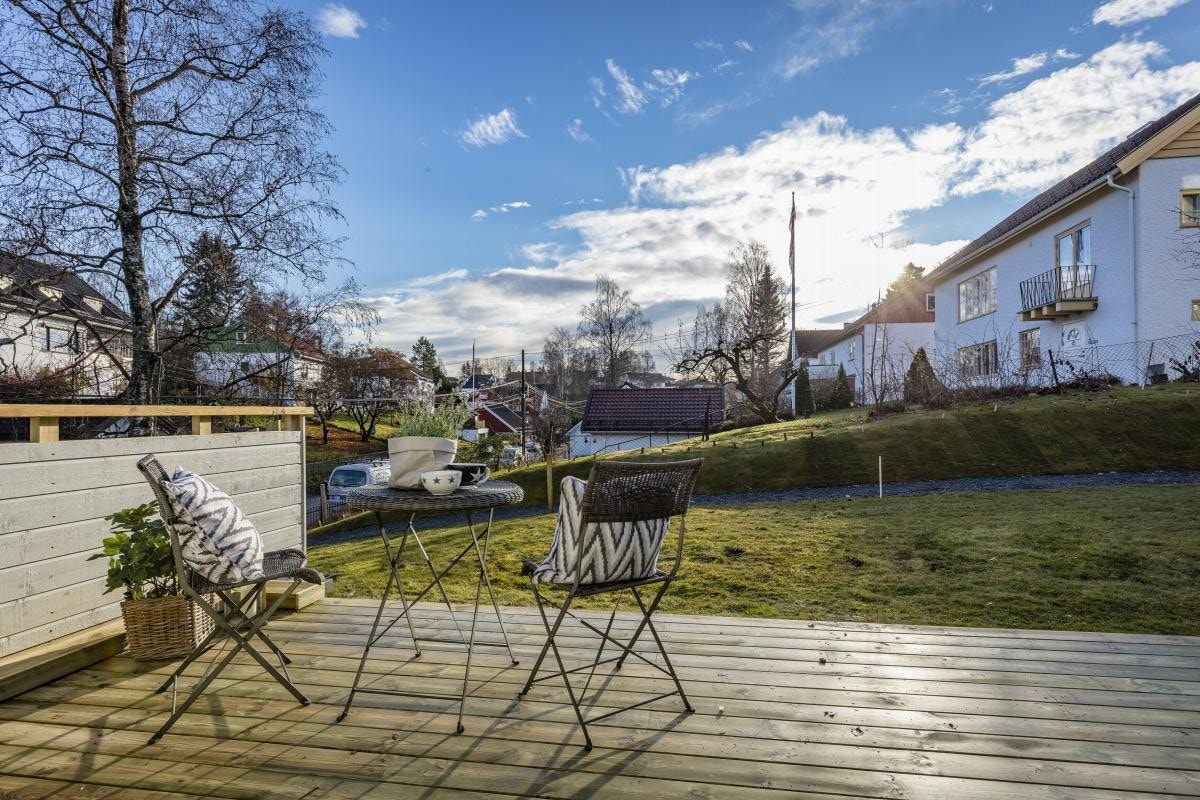Terrasse - adkomst fra stue Galleribilde