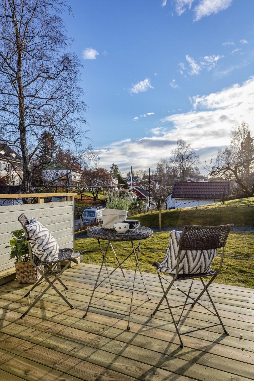 Terrasse - adkomst fra stue Galleribilde