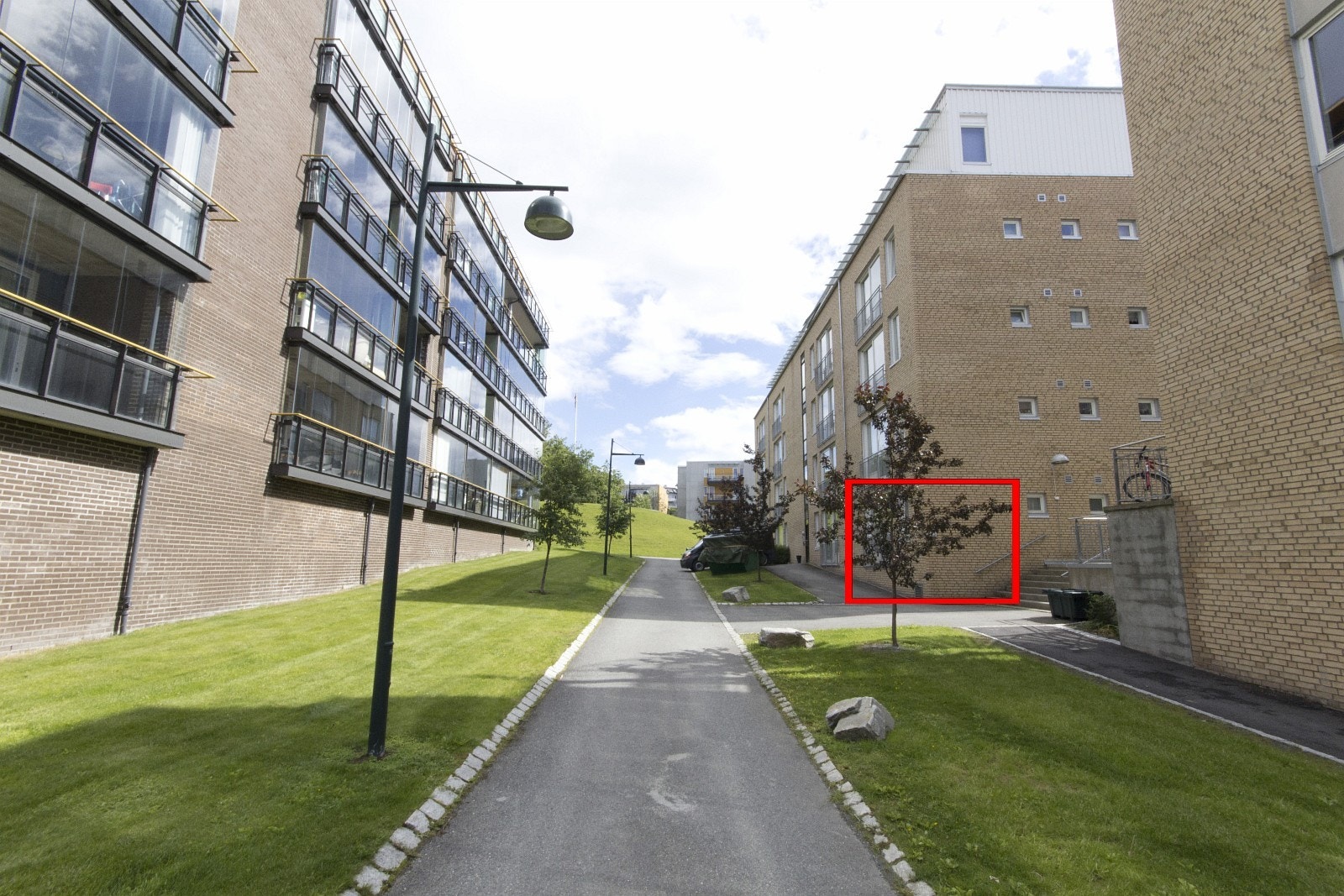 område rundt leilighet Galleribilde