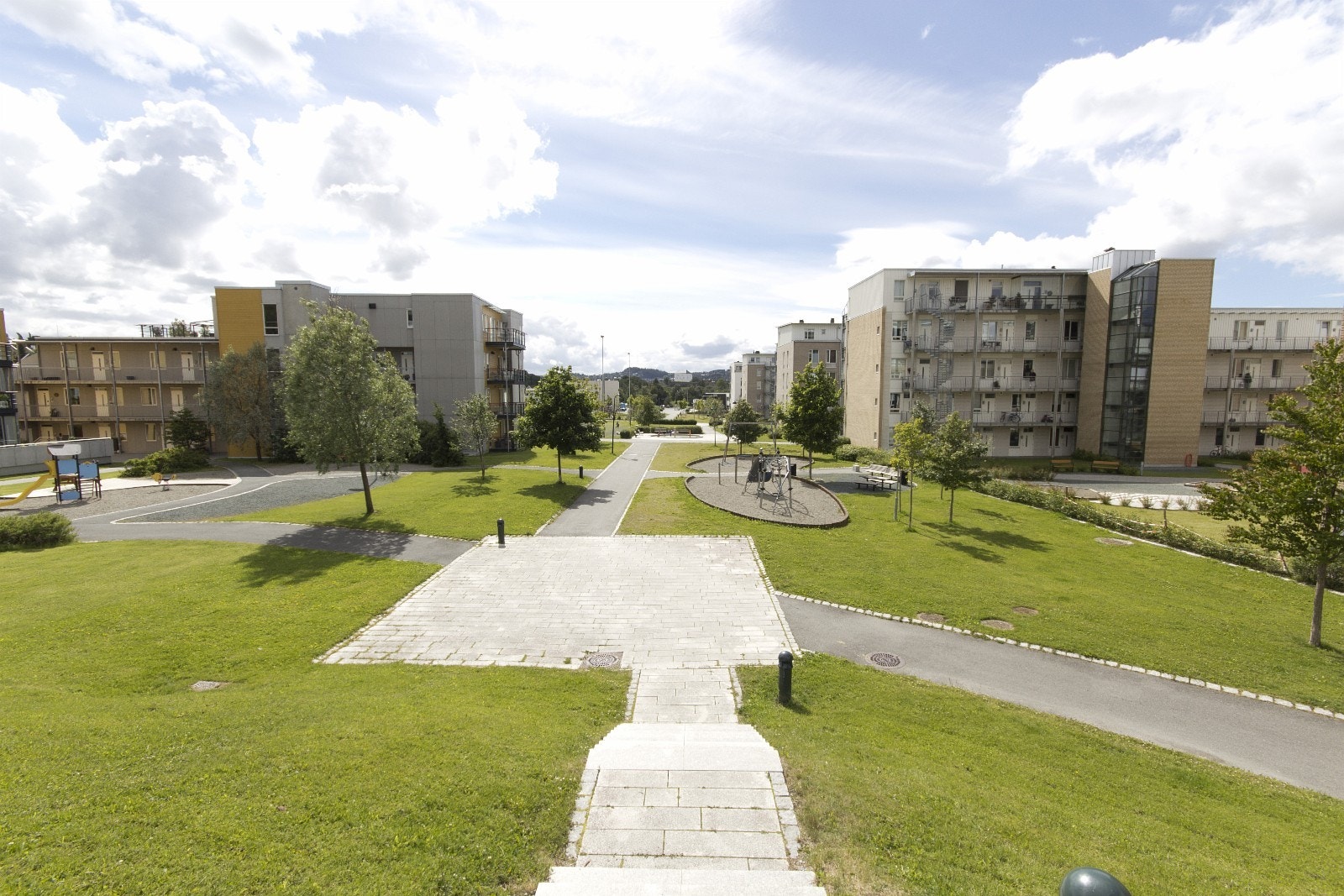 Område rundt leil. Galleribilde