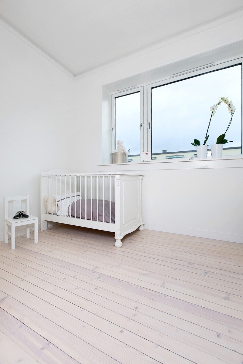 Lyst soverom Galleribilde