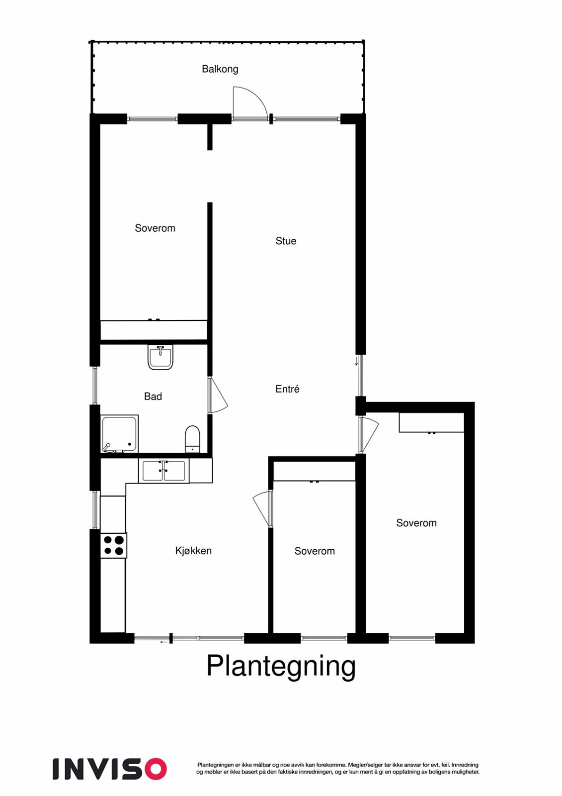 2D plantegning Galleribilde
