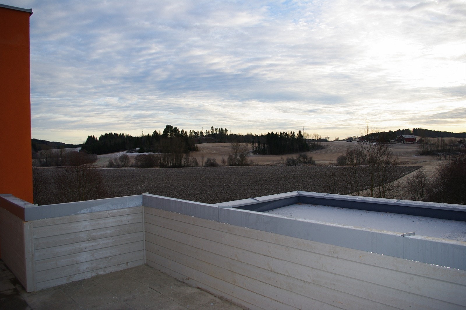 Utsikt fra takterrassen Galleribilde