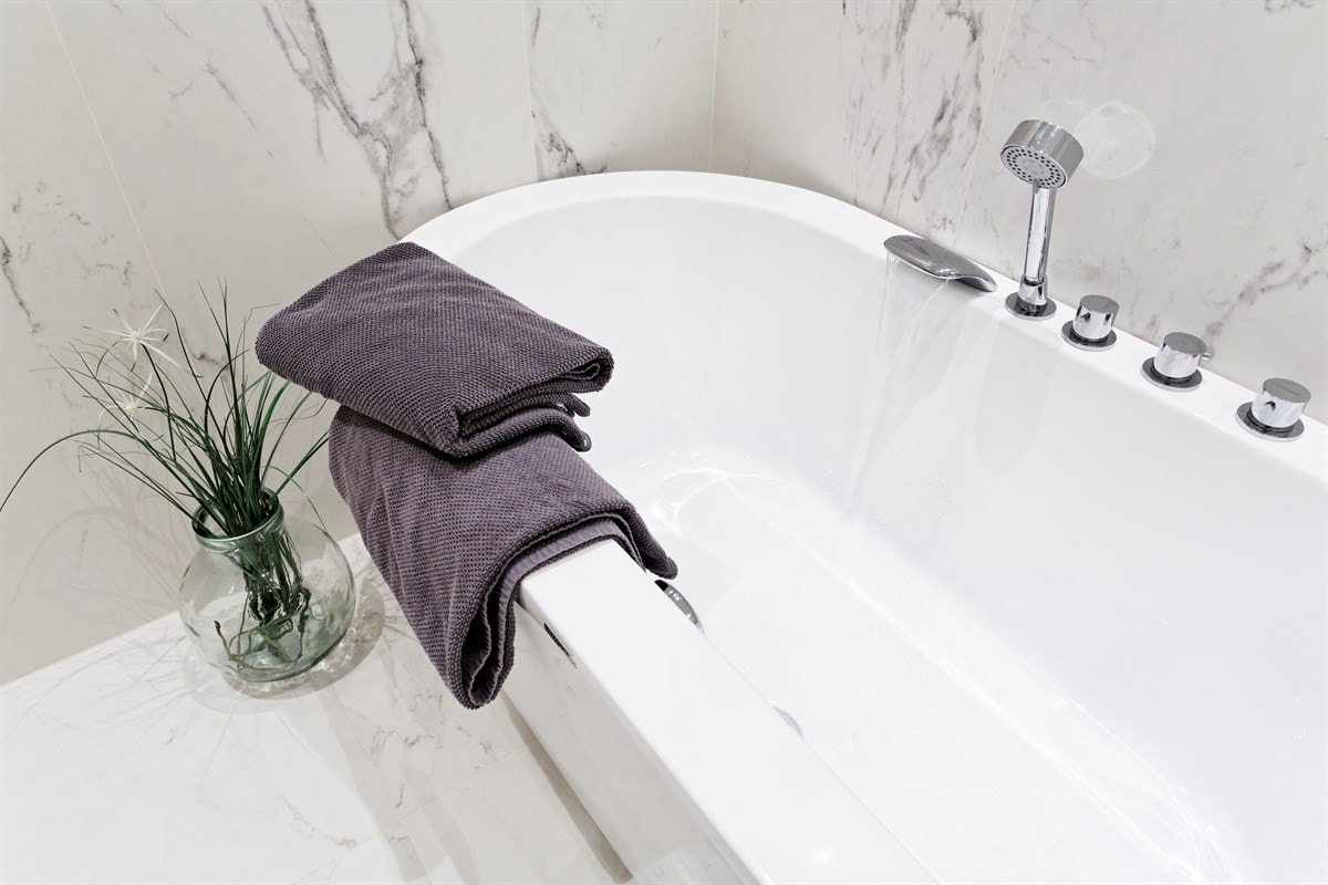 Detalj badekar. Galleribilde