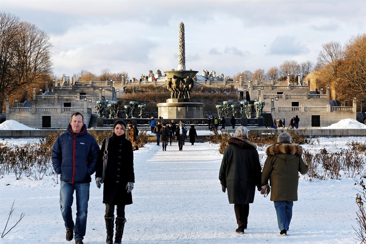 Boligen har gangavstand til vakre Vigelandsparken med gode muligheter for tur- og parkliv. Galleribilde
