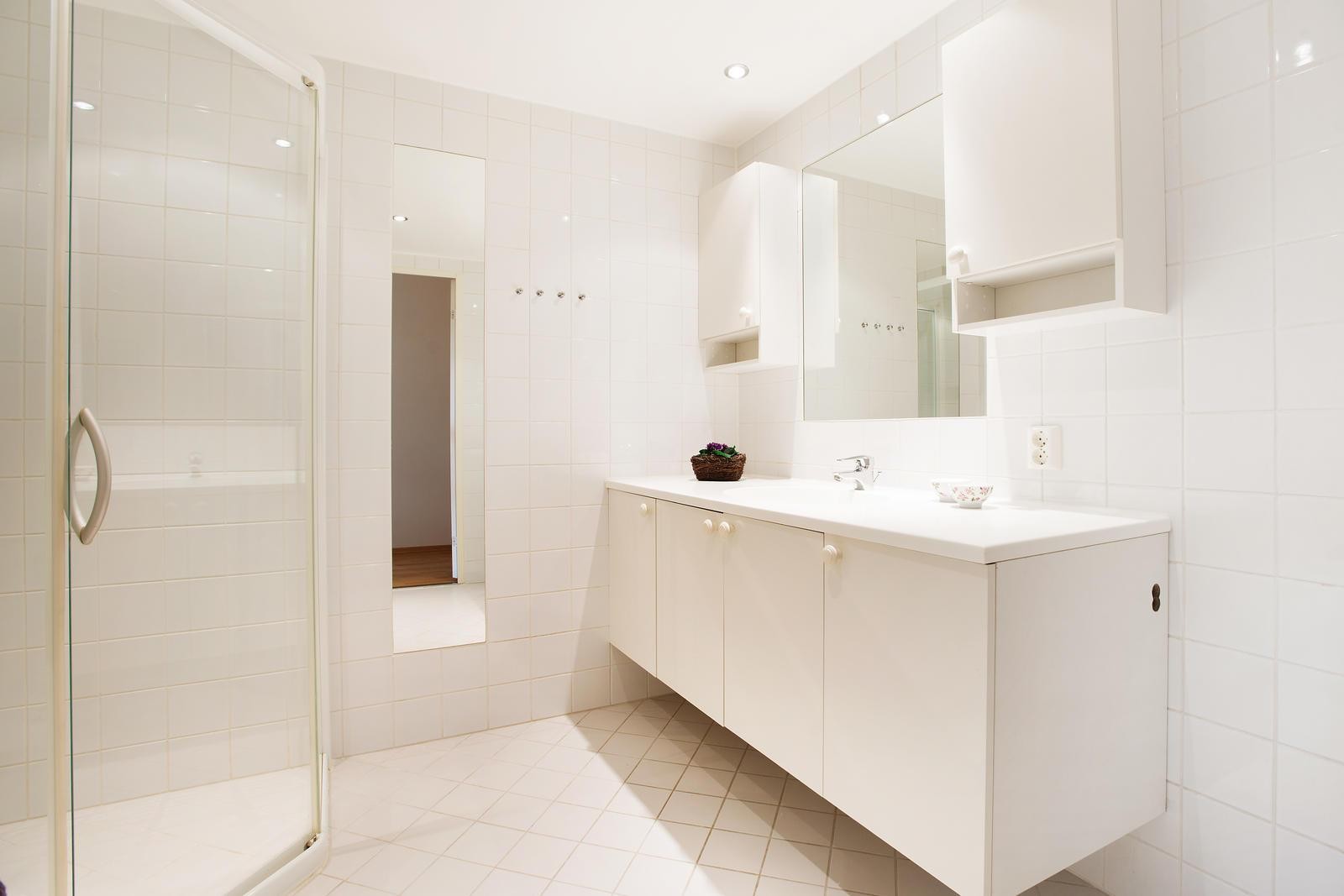 Downlights og gulvvarme. Galleribilde