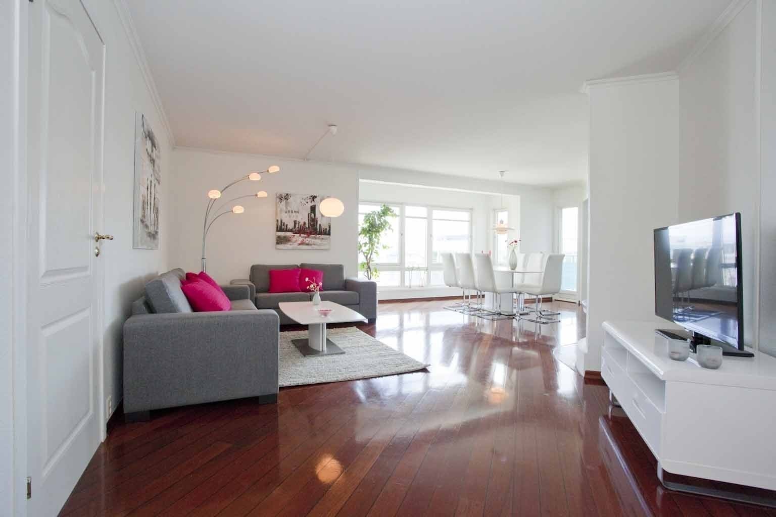 Stue/spisestue Galleribilde