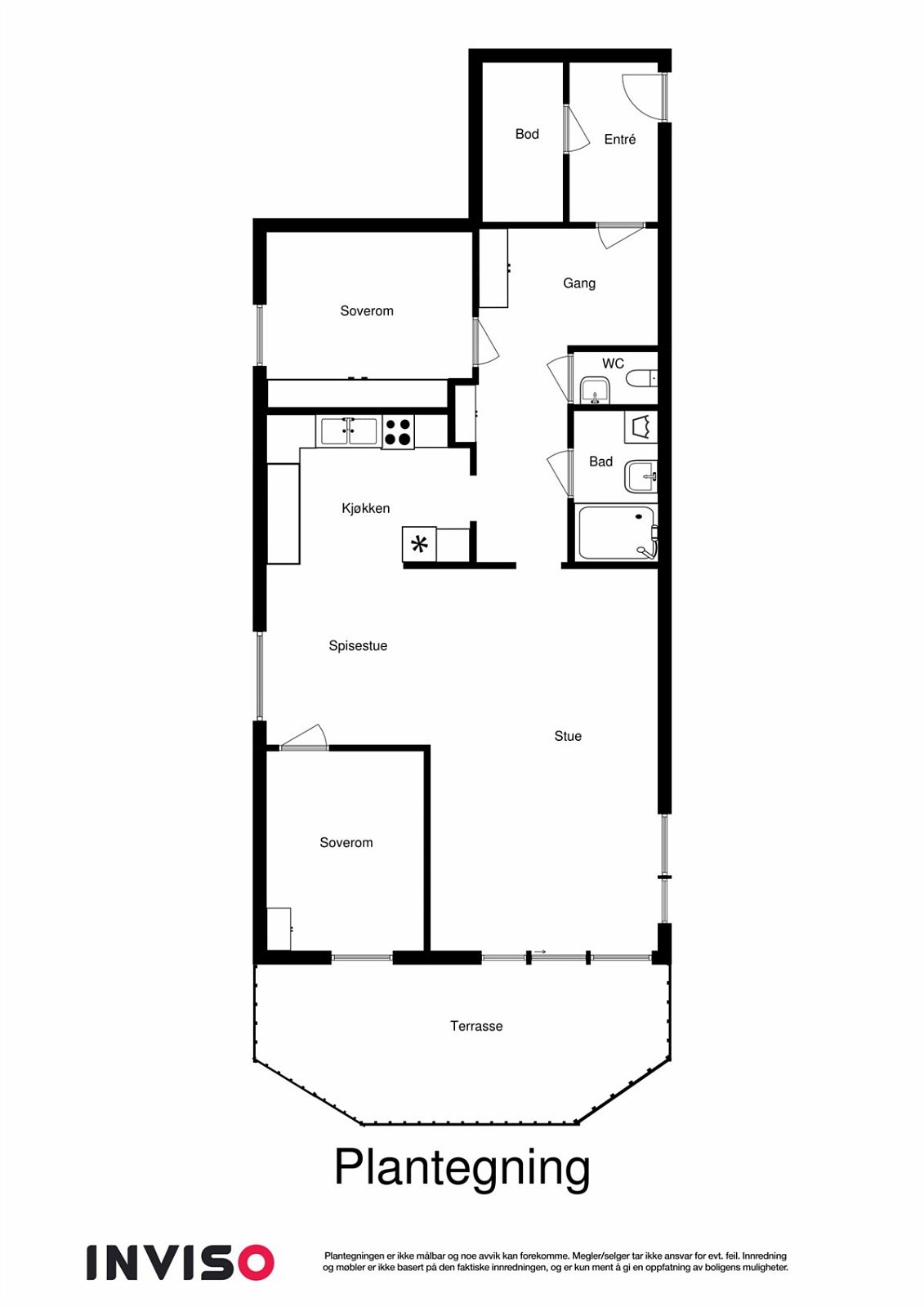 2dplan og 1 Galleribilde