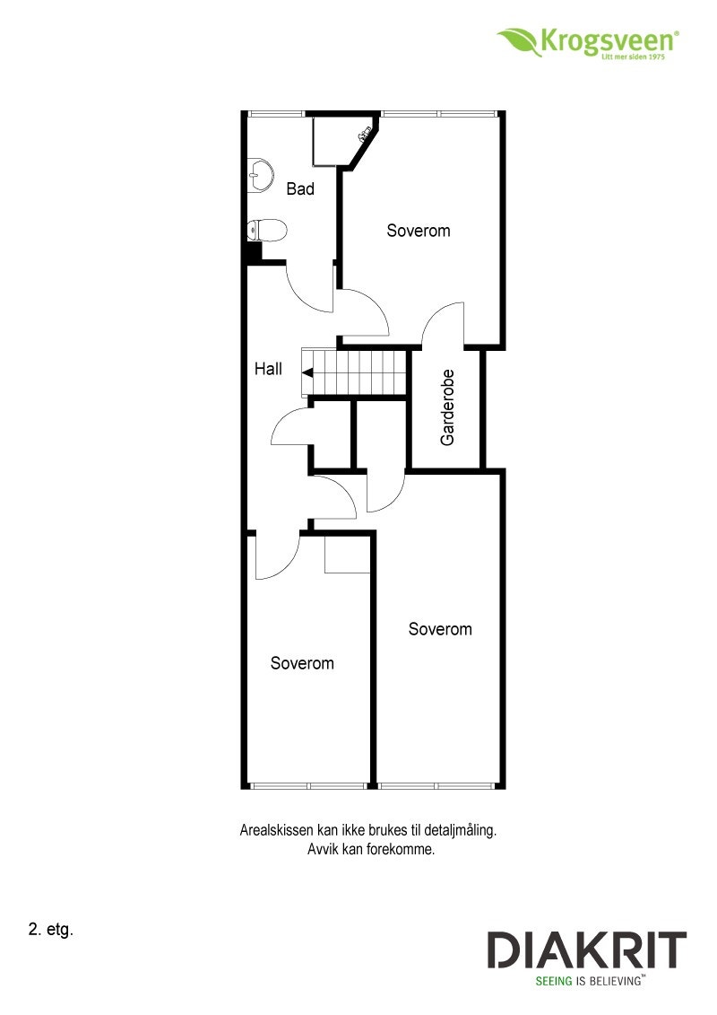 Plantegning 2D Galleribilde