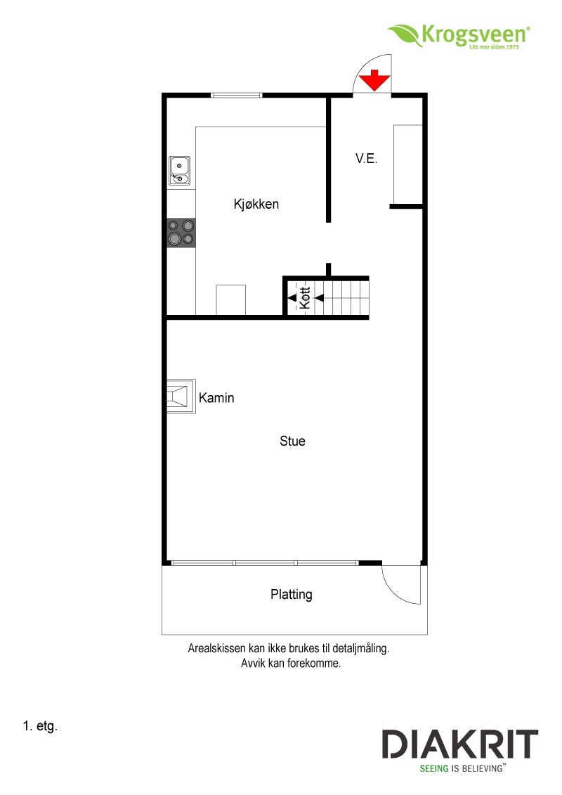 Plantegning 2D Galleribilde