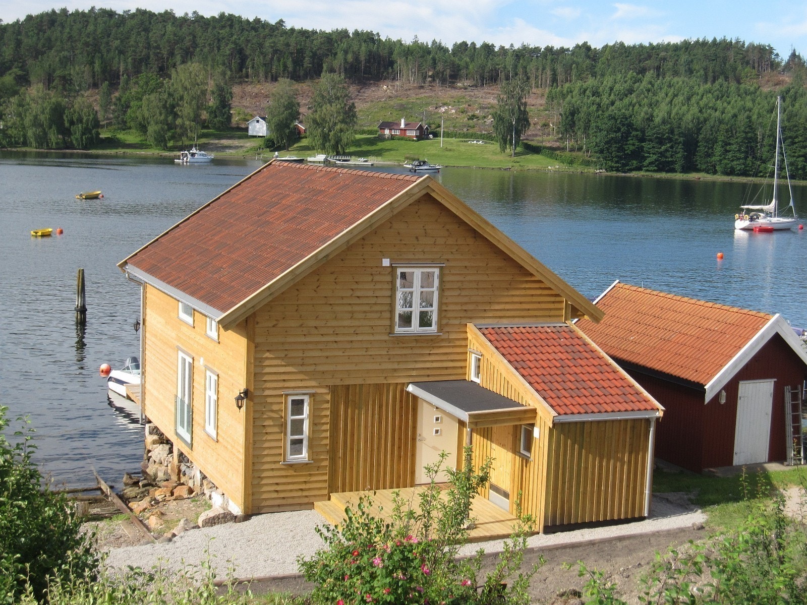 Inngangsparti fasade nord Galleribilde