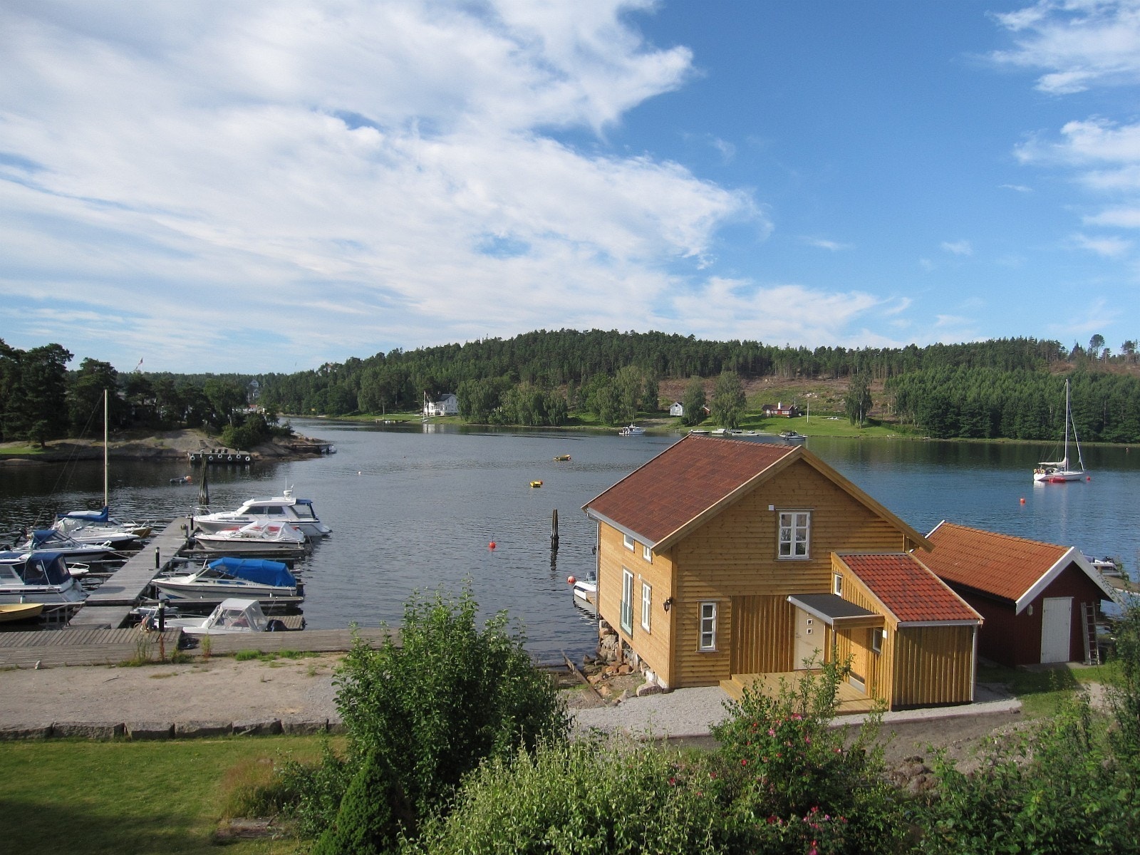 Oversiktsbilde mot syd Galleribilde