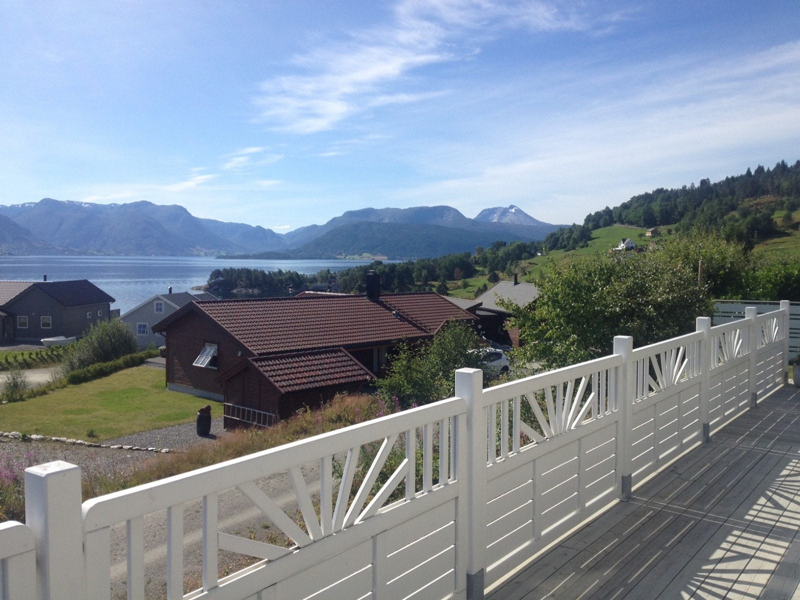 Utsikten mot Rosendal Galleribilde