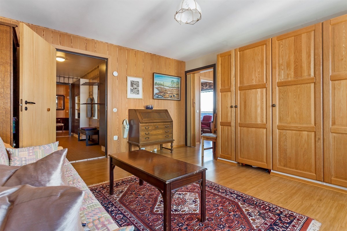 Hovedsoverom med gardeobe. Galleribilde