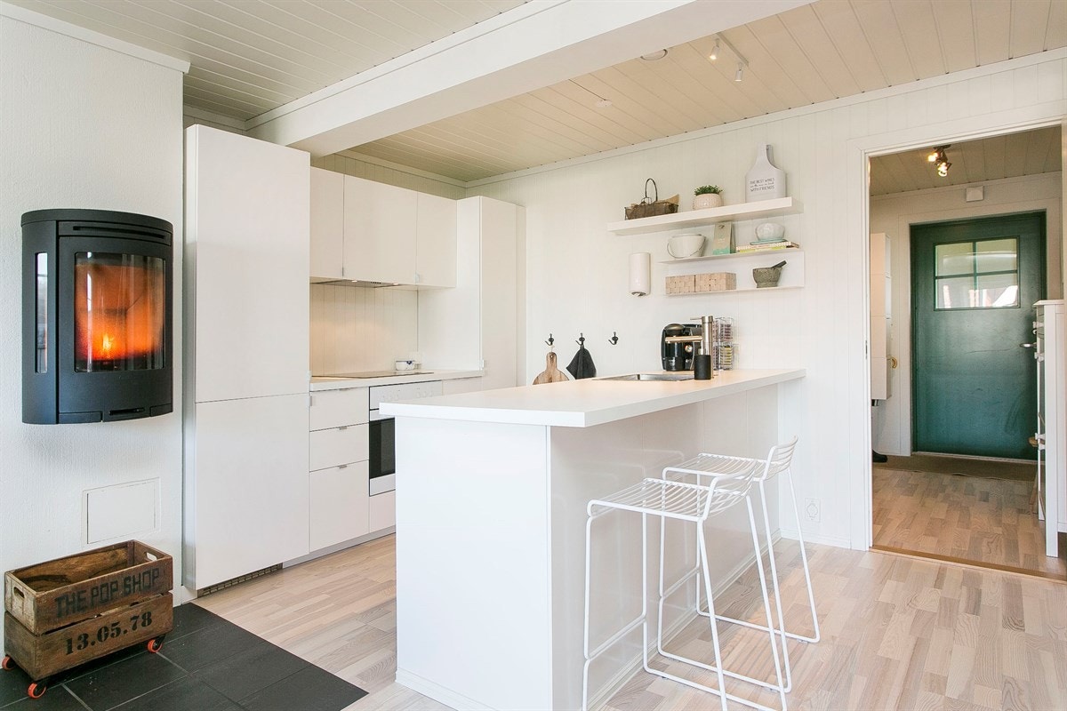 Lyst og moderne kjøkken Galleribilde