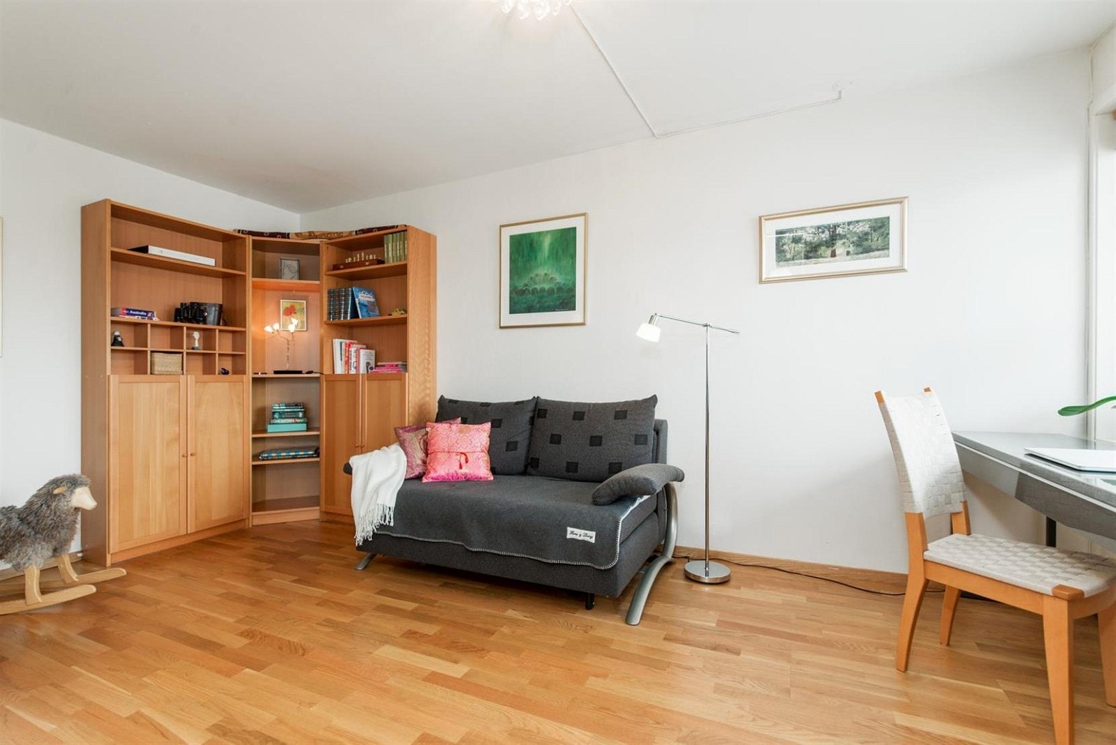 Soverom/gjesterom som også kan bli en forlengelse av stuen. Galleribilde