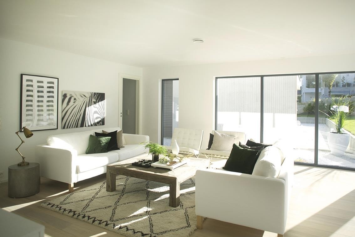 Her er det plass til store salonggrupper- uten at det er i det minste trangt. Galleribilde