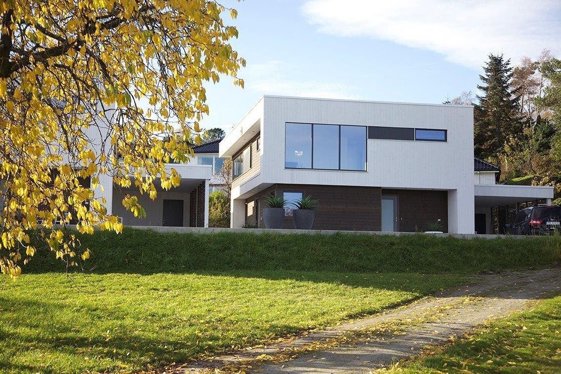 Ligger flott til- i bakgrunnen her ser man starten av sørmarka. Galleribilde