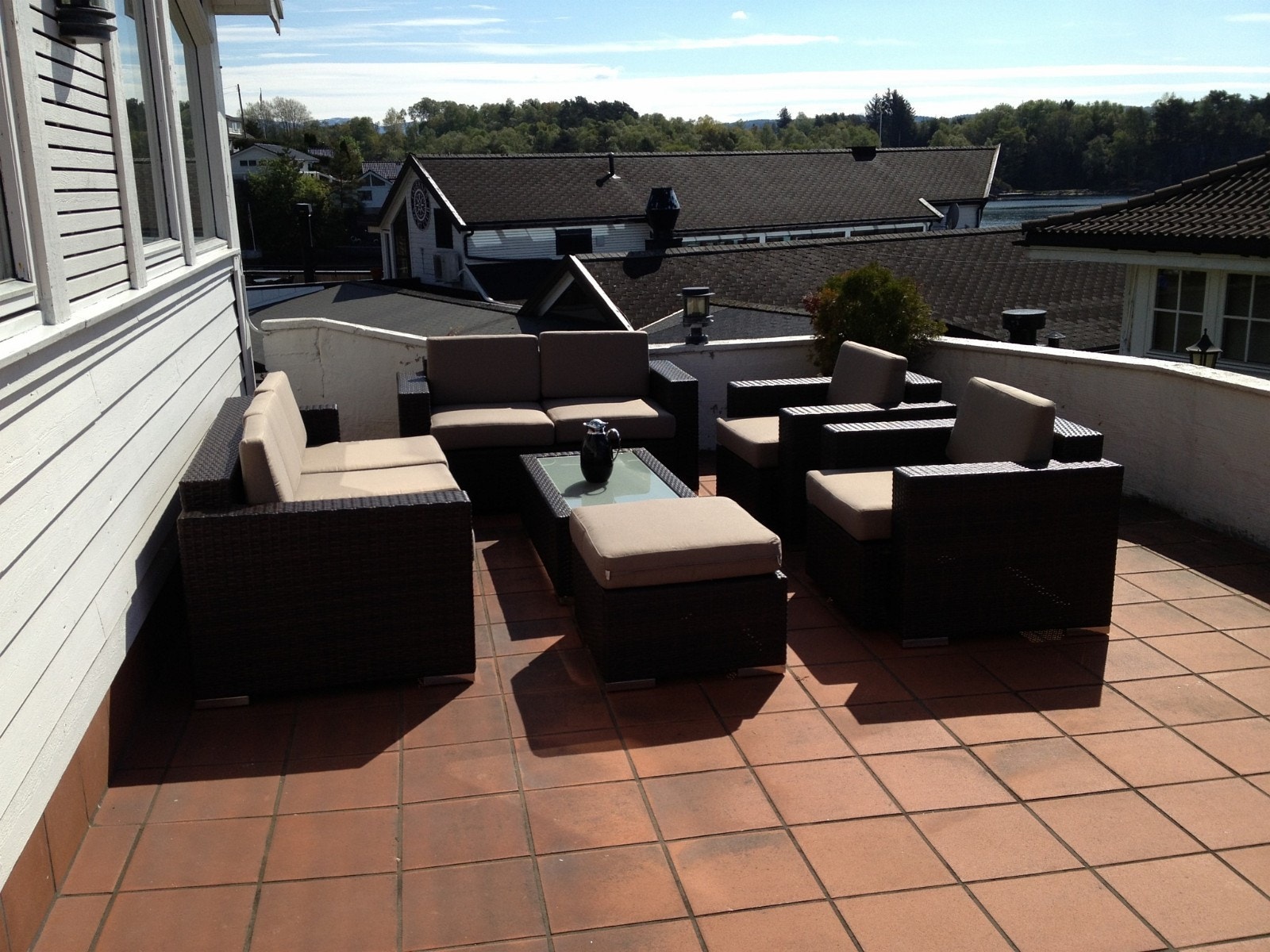 Felles terrasse Galleribilde