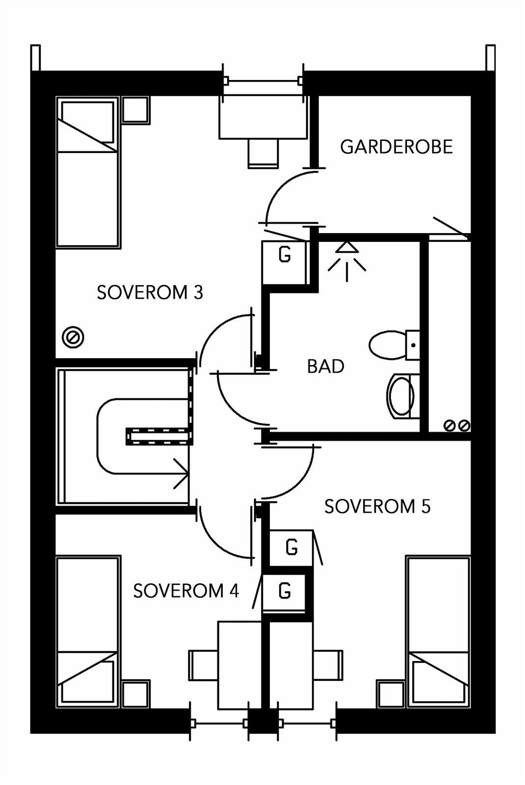 Plategning - Loftsetasje Galleribilde