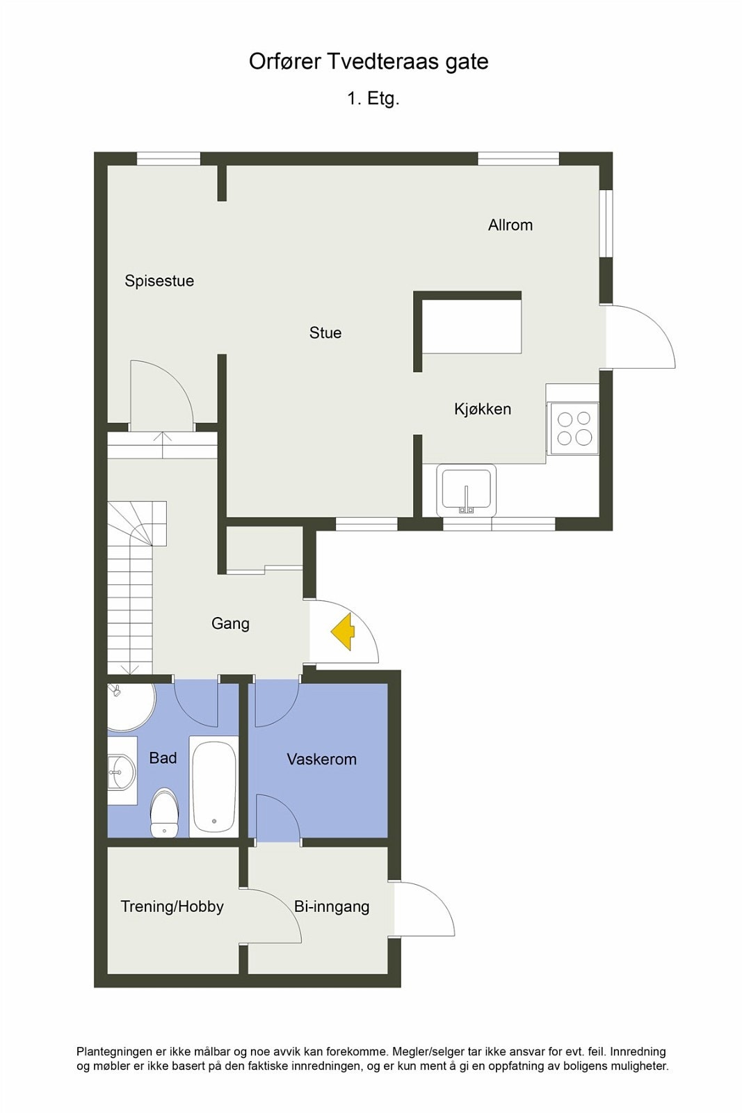 Ordfører Tveteraas 1 etg Galleribilde