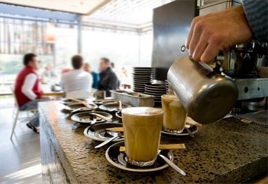 Flere koselige Kafeer i nærområde Galleribilde