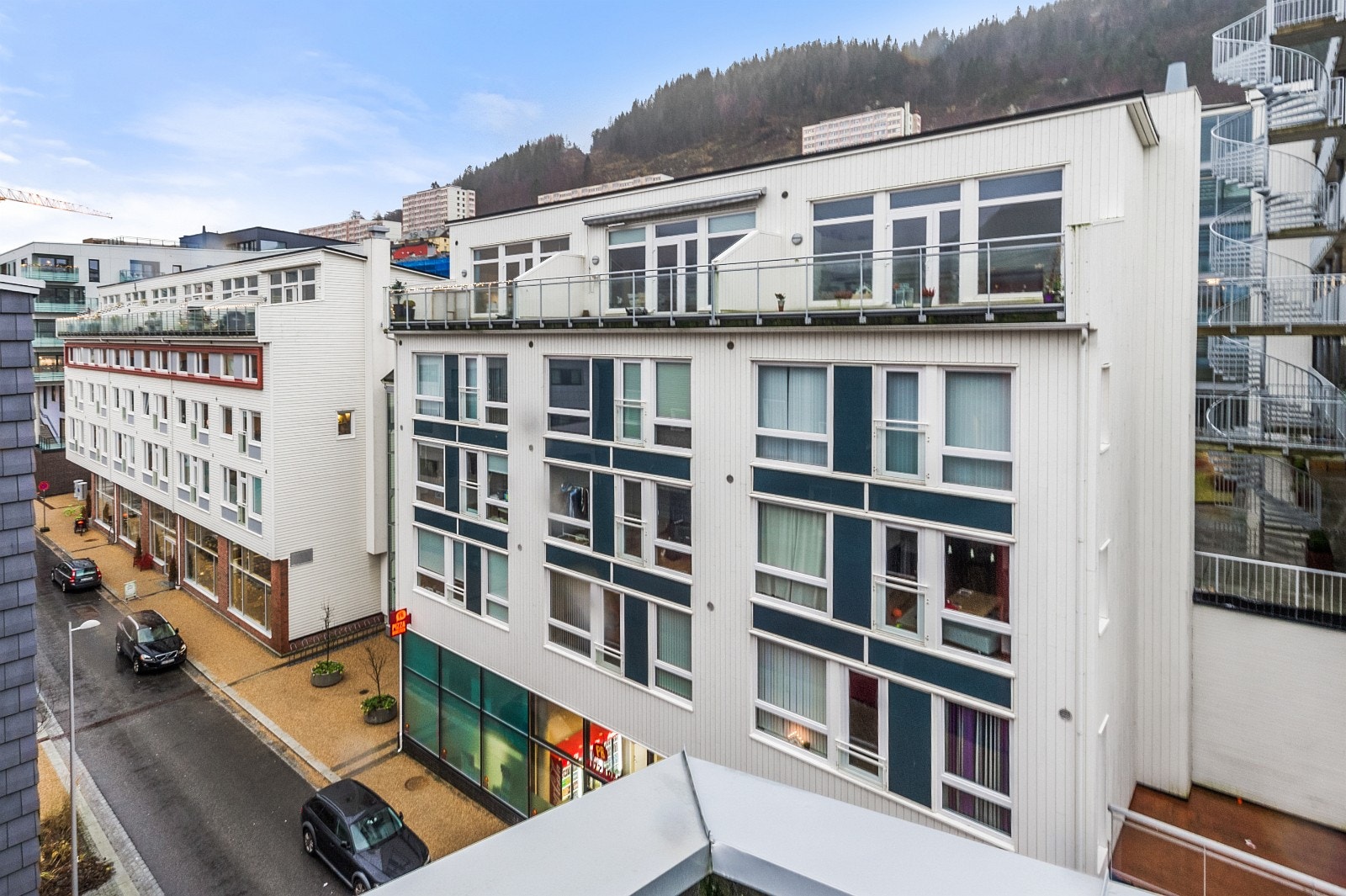 Fasaden mot Damsgårdssundet Galleribilde