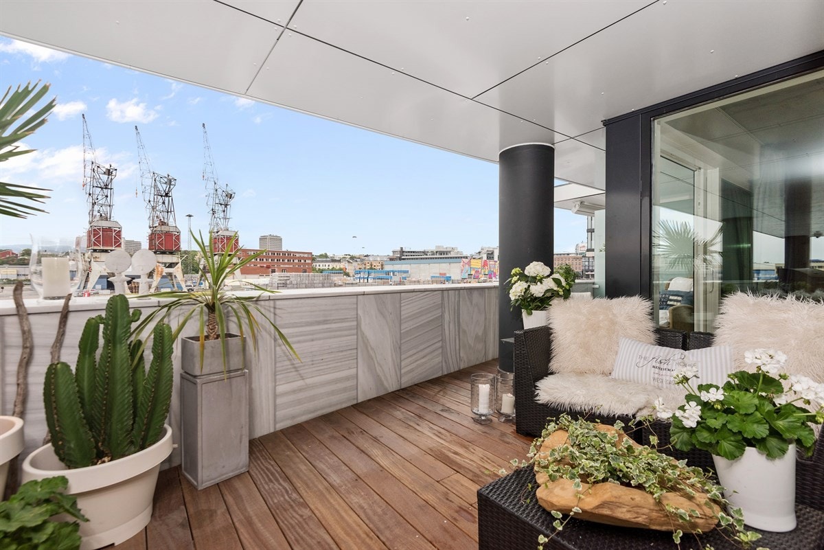 Her kan late dager nytes i maritime omgivelser Galleribilde