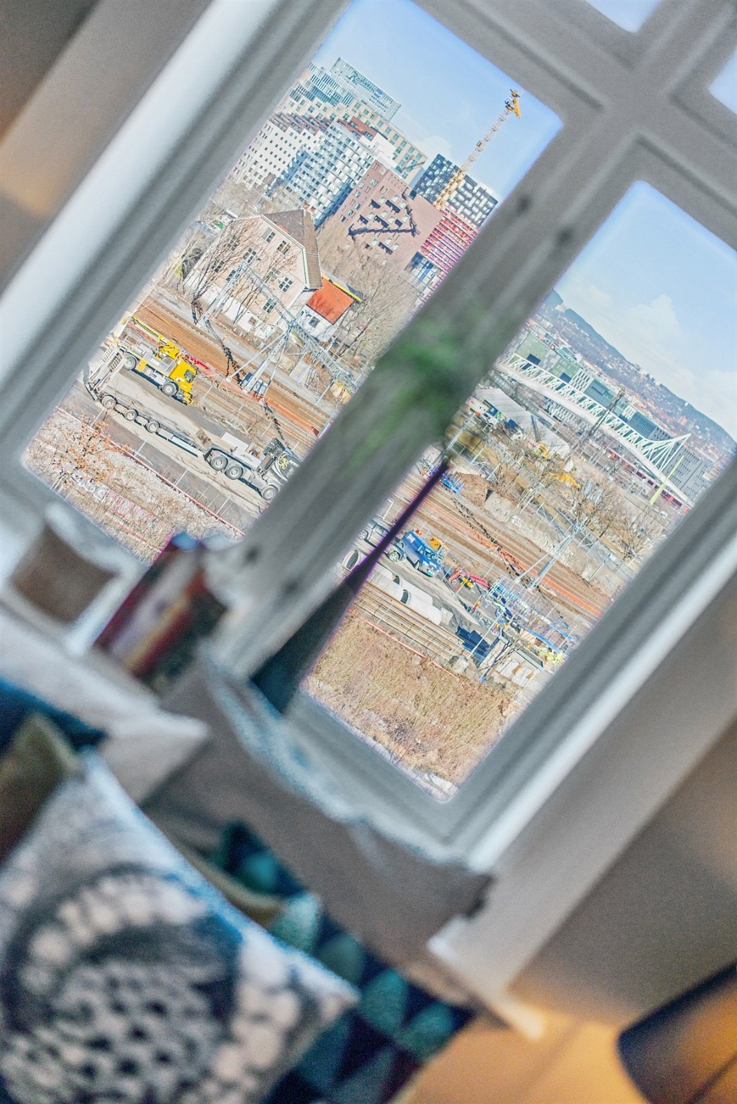 Utsikten fra soverommet. Galleribilde