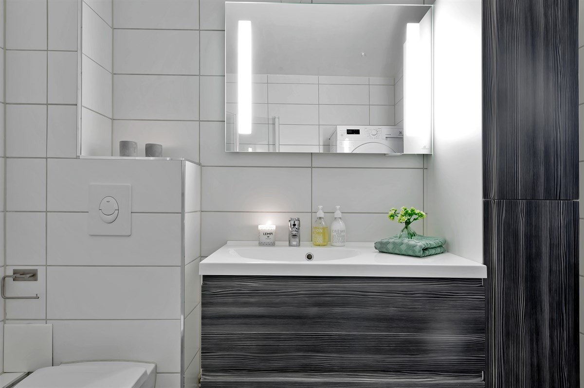 Det er varmekabler i gulv. Galleribilde