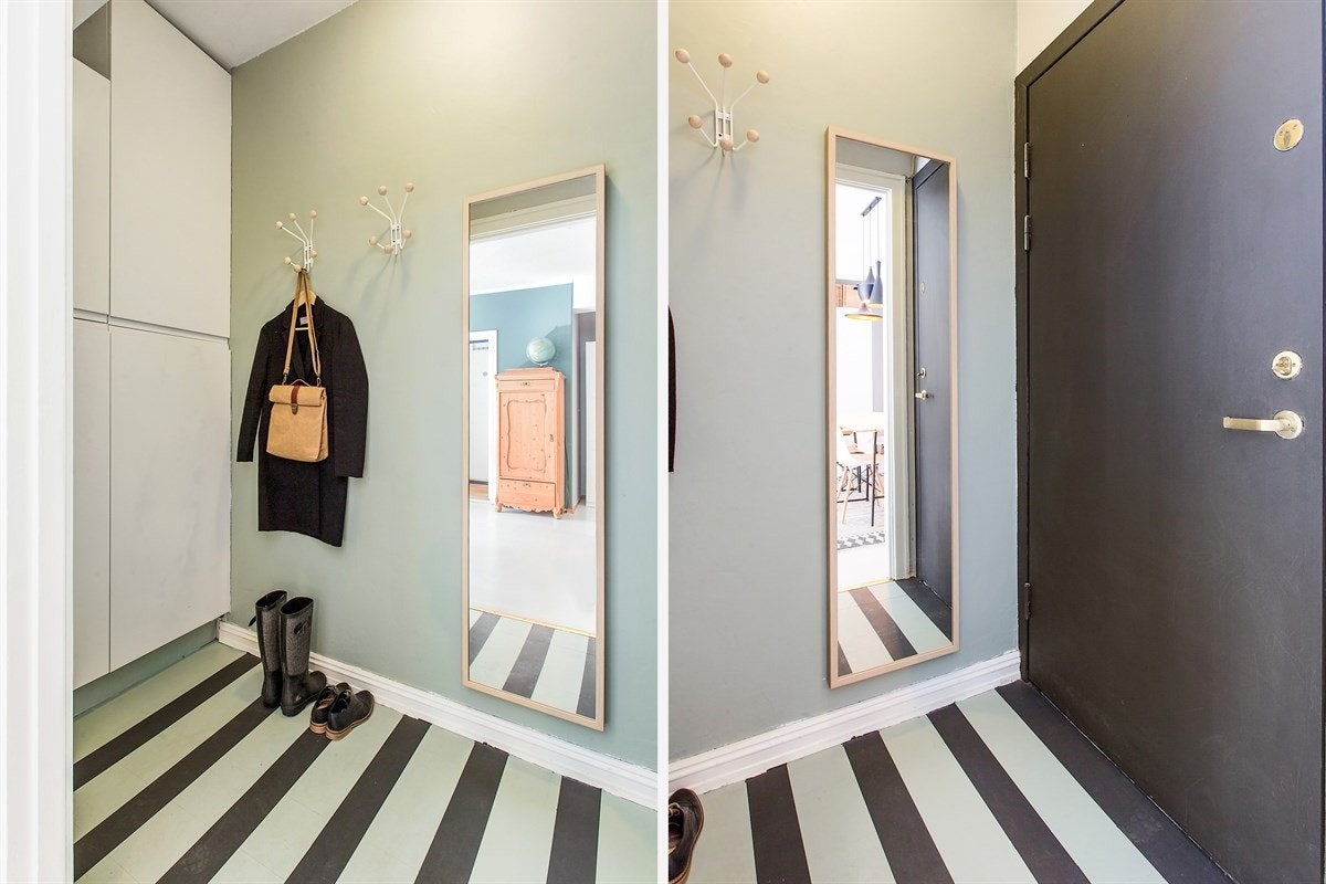 Entréen er også velutnyttet med skapplass. Galleribilde