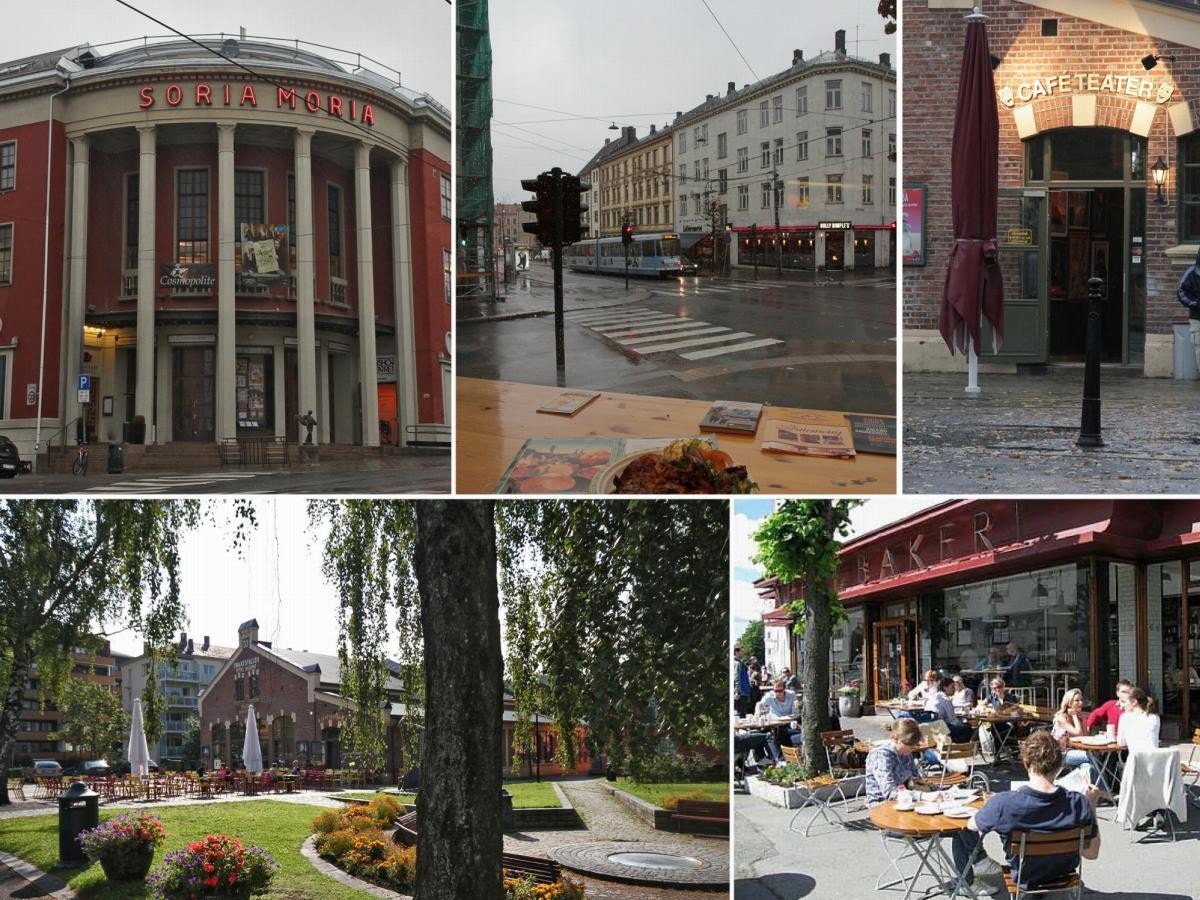 Meget sentral beliggenhet med alt innen servicetilbud rett utenfor dørterskelen. Galleribilde