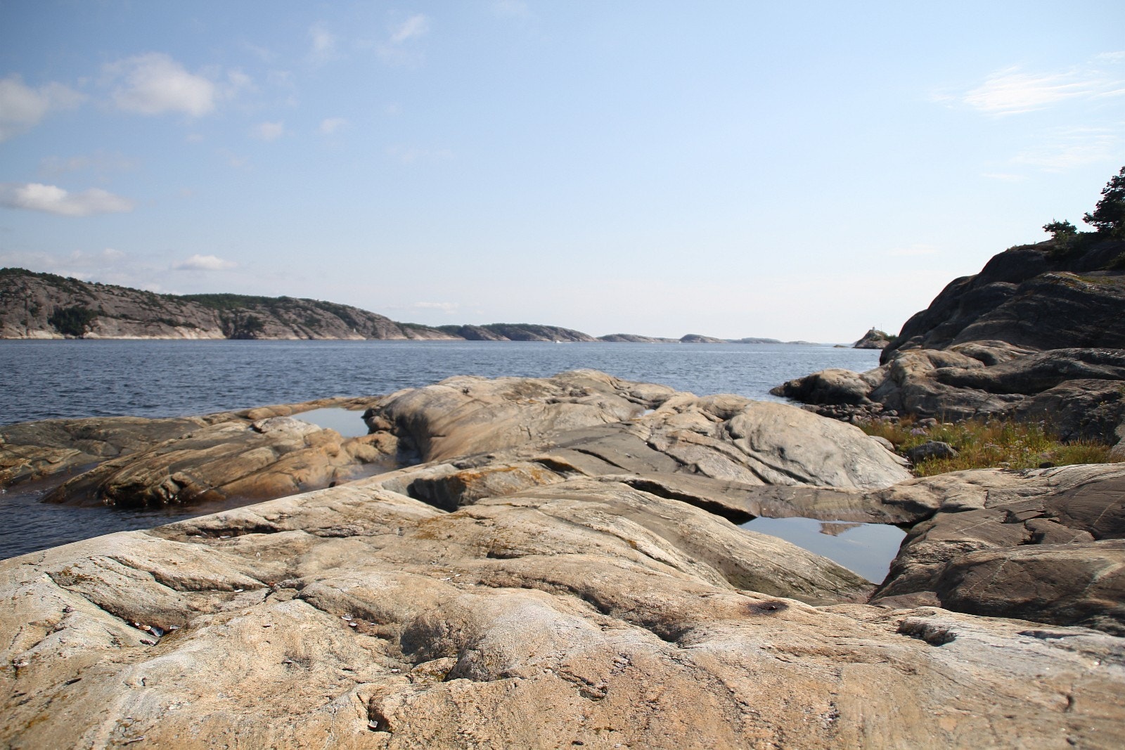 Utsikt fra svabergene mot sør Galleribilde