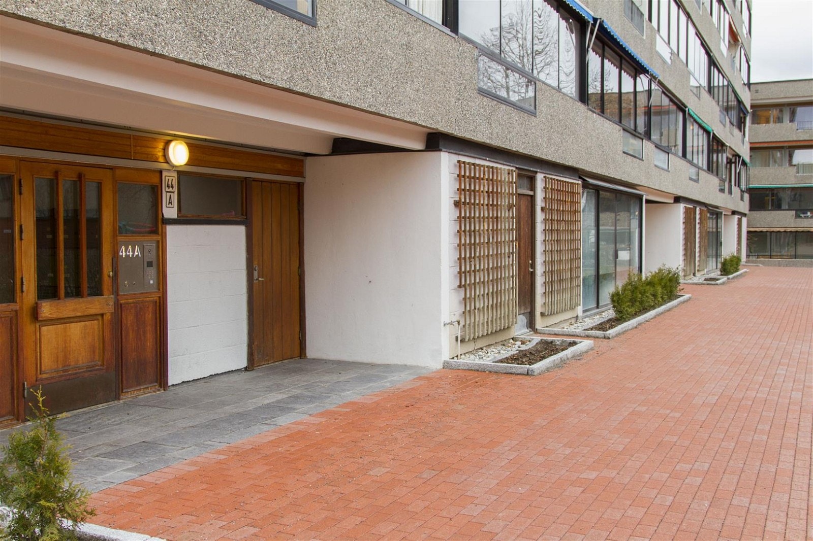 Velholdt inngangsparti. Galleribilde