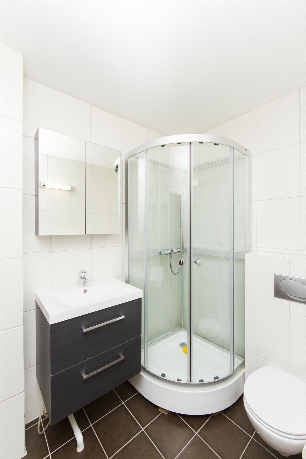 Tidsriktig baderom med innredning fra 2016. Galleribilde