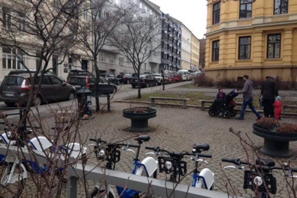 Område rett nedenfor Galleribilde