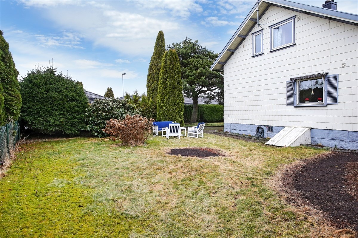 Sydsiden av boligen Galleribilde