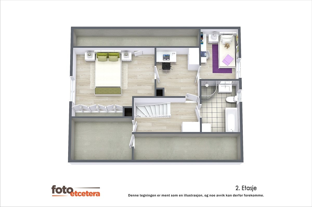 3d Halvors vei 3 2.etg Galleribilde