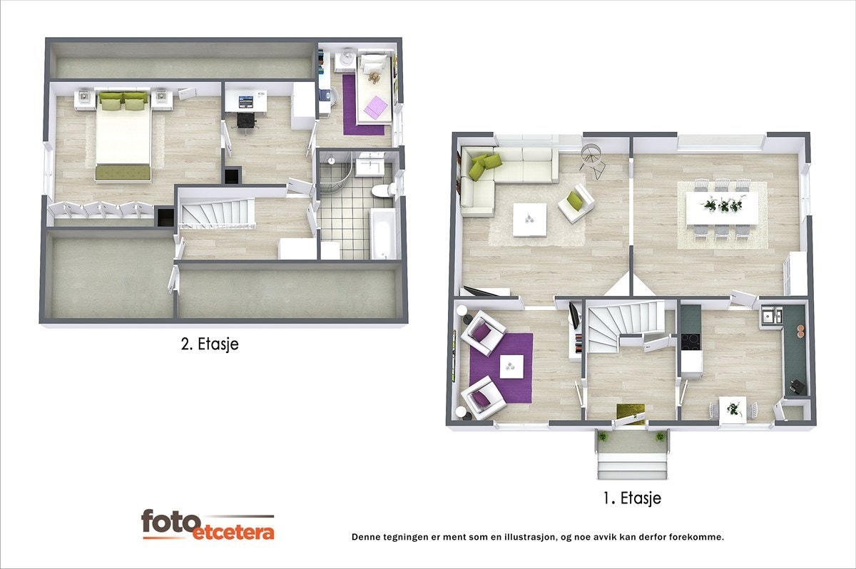 3d Halvors vei 3 begge etg Galleribilde